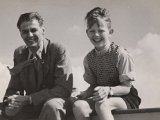 Familiealbum Sdb032 1  1952 Sommeren 1952 sammen med Asger Rud Jensen